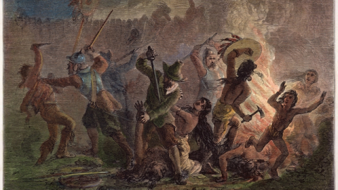 Mystic_Massacre_1637_Destruction_Of_The_Pequots_in_Connecticut