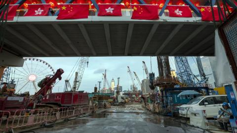 New construction and developments in Hong Kong, China. (Bob Henry/UCG/Universal Images Group via Getty Images)