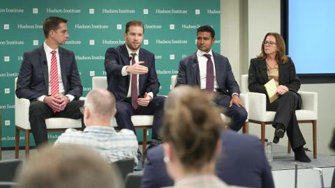 Hudson hosted Senator Tom Cotton, Palantir’s Joe Lonsdale and Shyam Sankar, Senate Armed Services Committee Budget Director Richard Berger, and other experts to discuss the future of defense innovation.