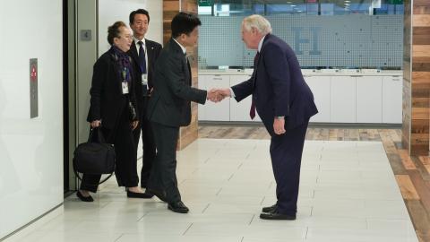 Minister of Finance of Japan Katsunobu Kato visited Hudson to discuss the future of the US-Japan alliance and cooperation on economic security.