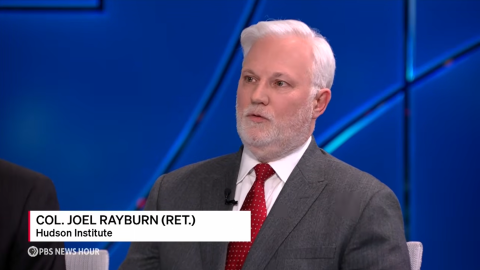 Joel Rayburn PBS news hour