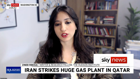 Zineb Riboua on Sky news