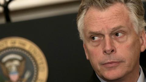 Virginia Gov. Terry McAuliffe (D-VA) at the White House February 23, 2015 in Washington, DC. (Win McNamee/Getty Images)