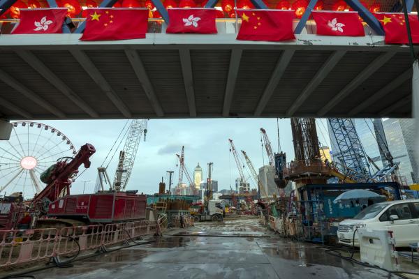 New construction and developments in Hong Kong, China. (Bob Henry/UCG/Universal Images Group via Getty Images)