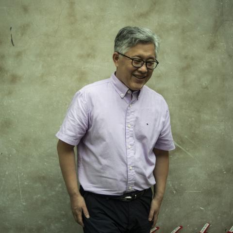 Ezra Jin Mingri, head pastor of Zion Church, poses in Beijing days after authorities shut down one of China's largest “underground” churches on September 12, 2018. (Getty Images)